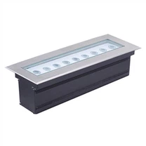 LED inground lineární osvětlení uplight driveway světla